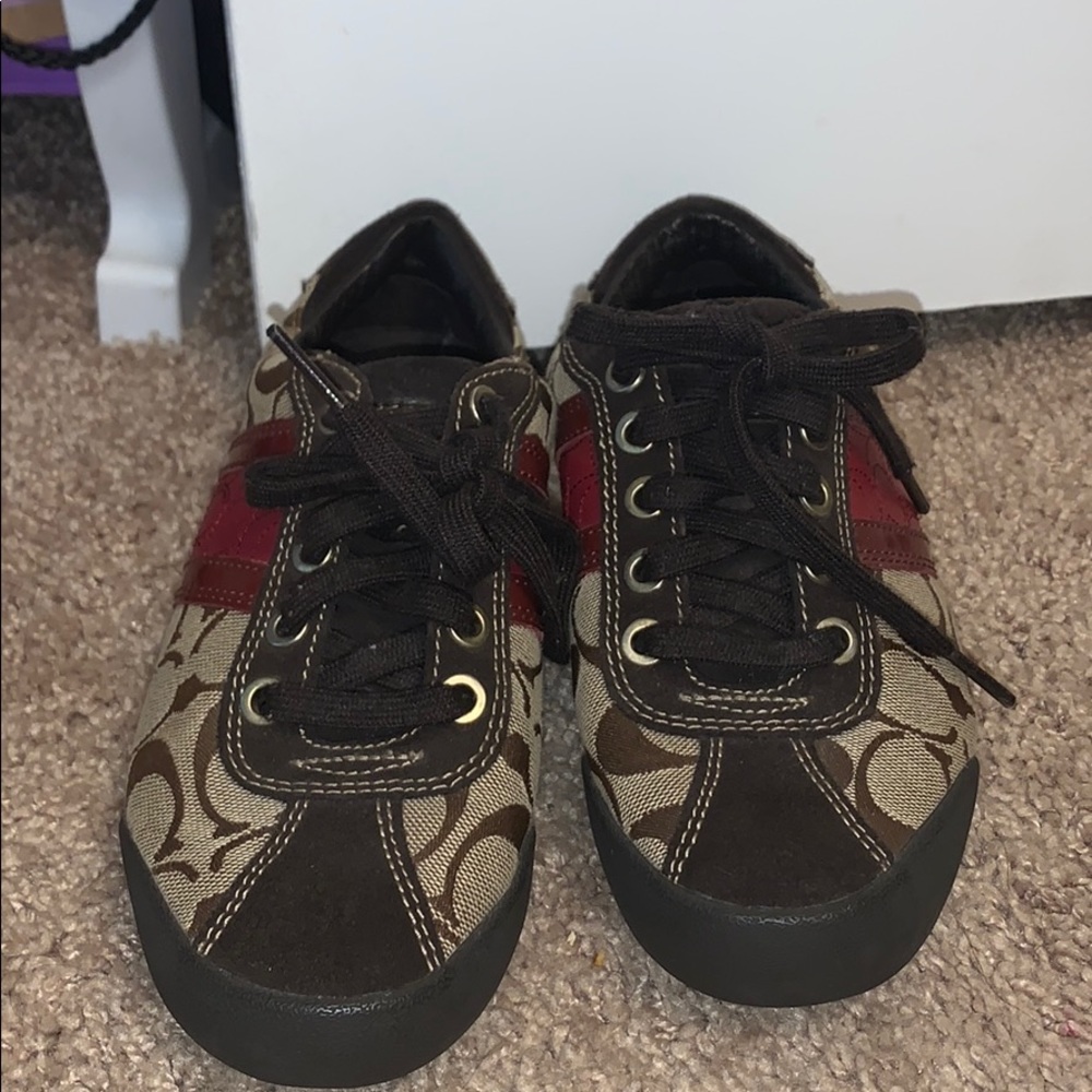 Coach shoes size 5 1/2 used